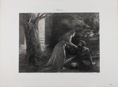 Debüt der Walküre von Henri Fantin-Latour