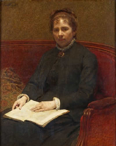 Die Gattin des Künstlers von Henri Fantin-Latour