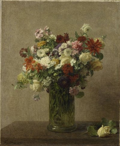 Blumen aus der Normandie von Henri Fantin-Latour