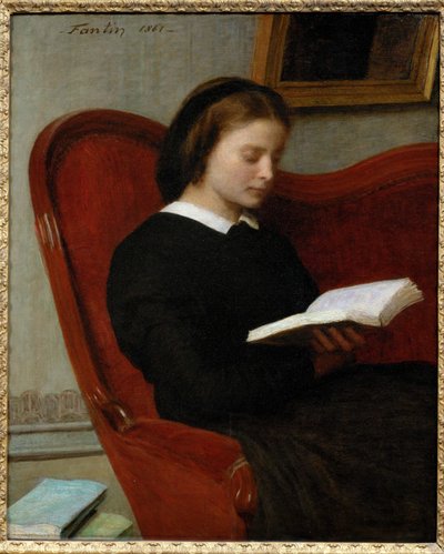 Die Leserin von Henri Fantin-Latour