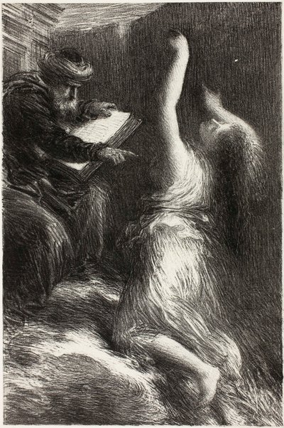 Parsifal, Akt II: Beschwörung von Kundry von Henri Fantin-Latour
