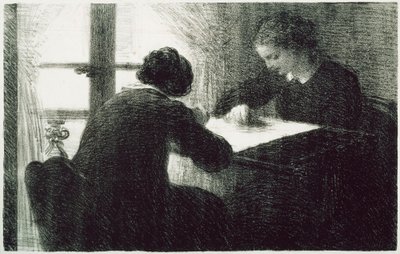 Die Stickerinnen (Les Brodeuses) von Henri Fantin-Latour