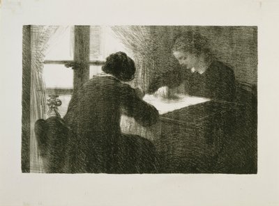 Die Stickerinnen, Nr. 2 von Henri Fantin-Latour