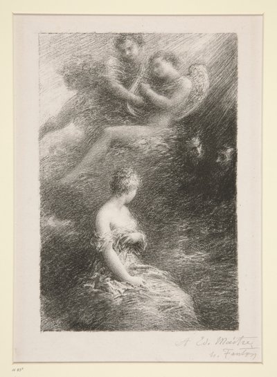 Die Verdammnis von Faust: Erscheinung von Marguerite von Ignace Henri Jean Fantin Latour