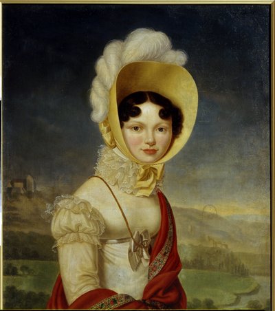 Großherzogin Katharina Pawlowna von Russland. von Henri Francois Riesener