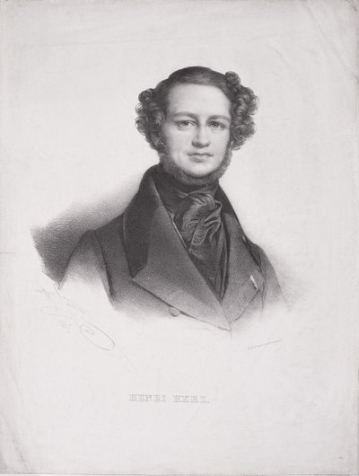 Henri Herz (1803-88) von Henri Grevedon