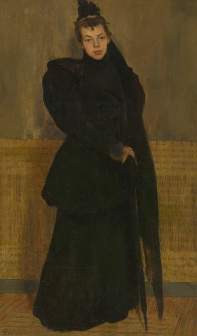 Louise in Trauer von Henri Jacques Edouard Evenepoel