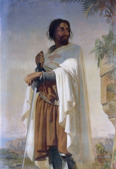 Hugues de Payens, Großmeister der Tempelritter von Henri Lehmann