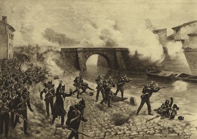 Schlacht von Toulouse, 1814 von Henri Louis Dupray