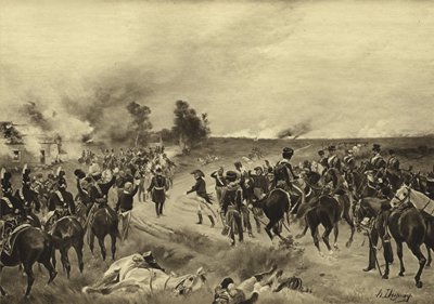 Schlacht von Waterloo, 1815 von Henri Louis Dupray