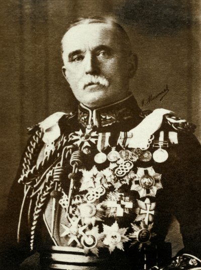 Porträt von Marschall John French von Henri Manuel