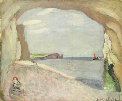 Etretat, das rote Segel von Henri Matisse