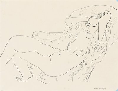 Weiblicher Akt, Arme erhoben von Henri Matisse