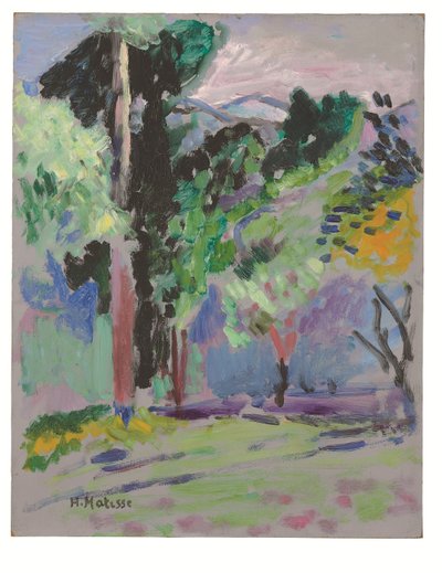 Landschaft bei Collioure, um 1905-1906 von Henri Matisse