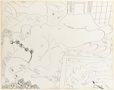 Akt im Atelier von Henri Matisse