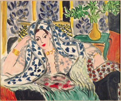 Odaliske im Sessel von Henri Matisse