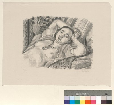 Odaliske mit Halskette von Henri Matisse