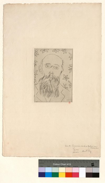 Porträt von Bourgeat, ähnlich Vassaux von Henri Matisse