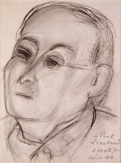 Porträt von Paul Leautaud (1872-1956) von Henri Matisse