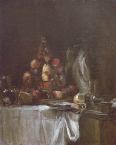 Früchtepyramide nach Chardin von Henri Matisse