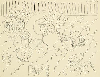 Stillleben (Thema G, Variation 2) von Henri Matisse