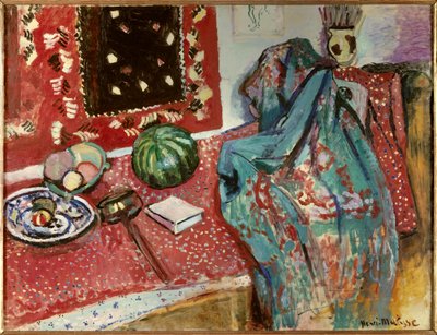Stillleben mit rotem Teppich 1906 von Henri Matisse