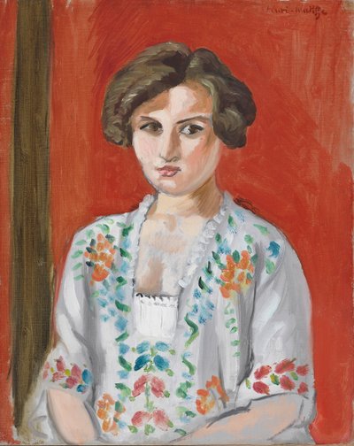 Die bulgarische Bluse, um 1920 von Henri Matisse