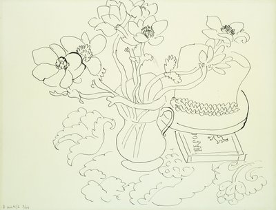 Vase mit Anemonen von Henri Matisse