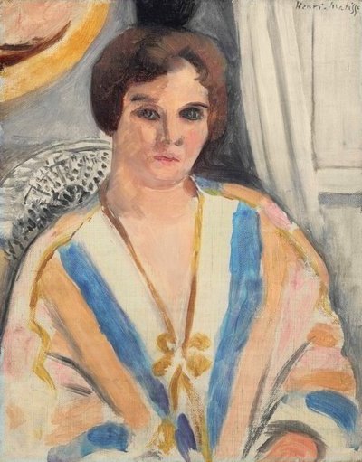 Frau in orientalischem Kostüm von Henri Matisse