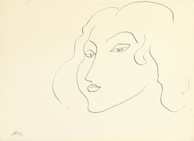 Frauenkopf von Henri Matisse