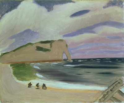 Frauen am Strand, Etretat von Henri Matisse