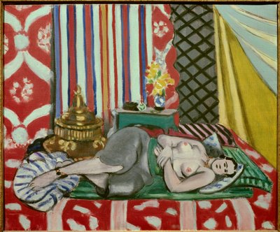 Odaliske mit grauer Hose 1925 von Henri Matisse