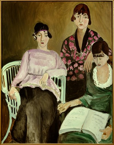Die drei Schwestern 1917 von Henri Matisse
