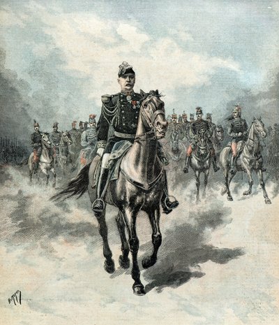 Eintritt von General de France in Lille von Henri Meyer