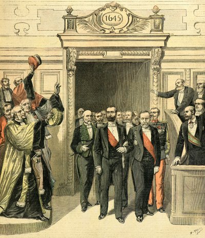 Präsident Sadi Carnot von Henri Meyer
