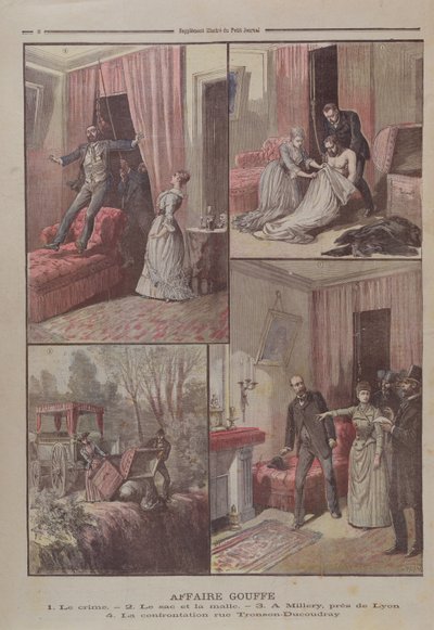 Das Gouffe-Mysterium, Illustrationen aus 