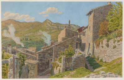 In der Altstadt. Nyons von Henri Rivière