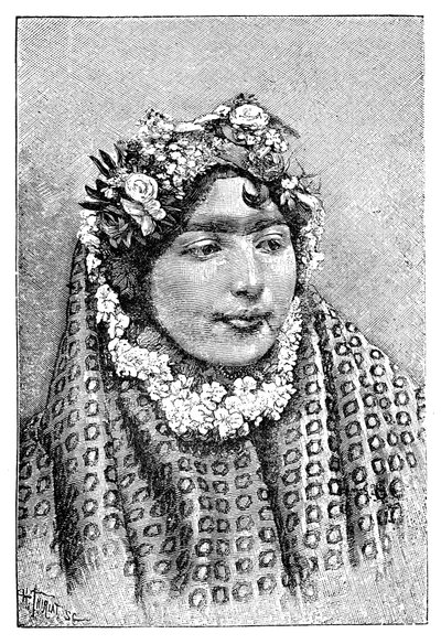 Eine edle persische Dame, 1895 von Henri Thiriat