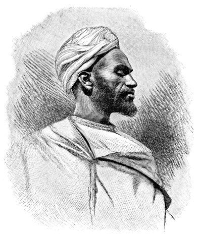 Ein arabischer Kameltreiber, Nordafrika, 1895 von Henri Thiriat