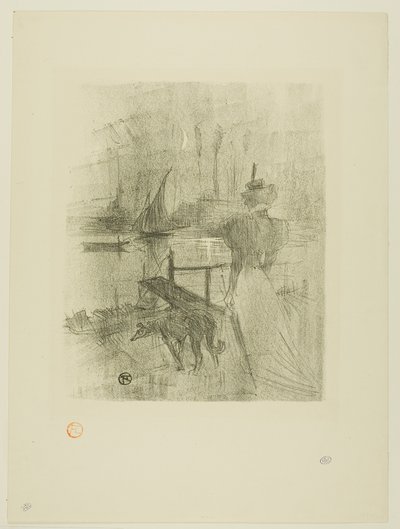 Adieu von Henri de Toulouse-Lautrec
