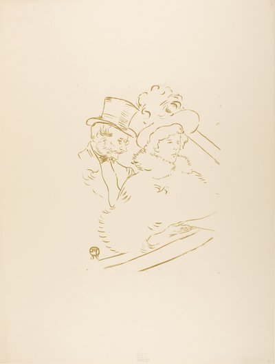 Beim Konzert von Henri de Toulouse-Lautrec