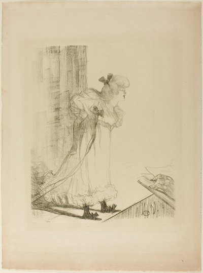 Kabarettsängerin von Henri de Toulouse-Lautrec