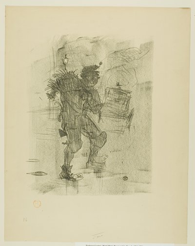 Weihnachtsballade, aus Mélodies de Désiré Dihau von Henri de Toulouse-Lautrec