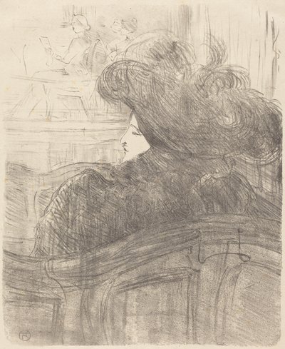 Cléo de Mérode von Henri de Toulouse-Lautrec