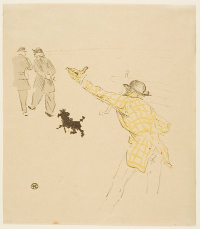Umschlag für Le Fardeau de la Liberté von Henri de Toulouse-Lautrec