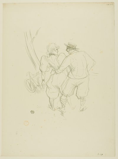 Floréal, aus Mélodies de Désiré Dihau von Henri de Toulouse-Lautrec
