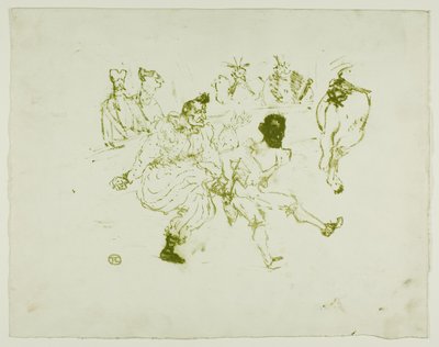 Footit und Chocolat von Henri de Toulouse-Lautrec