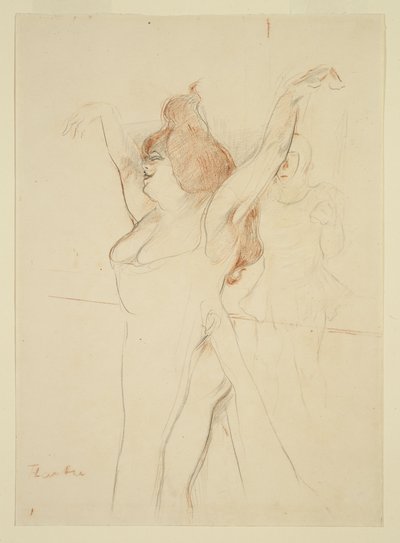 Mademoiselle Cocyle als Helena von Troja in La Belle Helene von Henri de Toulouse-Lautrec