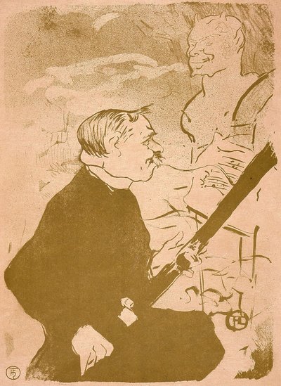 Für dich! von Henri de Toulouse-Lautrec