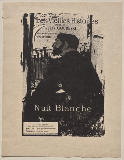 Schlaflose Nacht von Henri de Toulouse-Lautrec